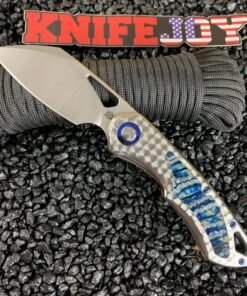 Olamic Cutlery Custom Whippersnapper with Mammoth Tooth Inlay Knife