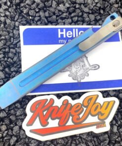 Maverick Customs 5" Fuller Blue/ Bronze Pocket Pry Bar EDC