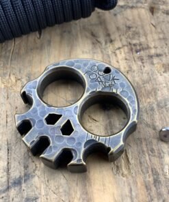 OOAK Forge Custom Full Size Skully Multi-Tool/ Brass