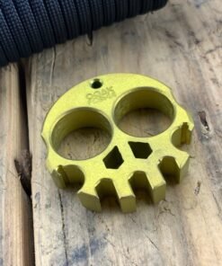 OOAK Forge Custom COMPACT Size Skully Multi-Tool/ Brass
