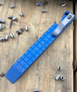 Maverick Customs 5" Frag Blue Anodized EDC Pry Bar Tool