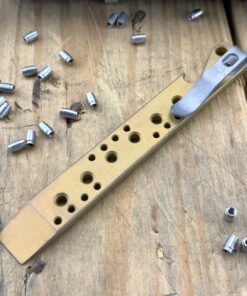Maverick Customs 5" Milled Peach Anodized EDC Pry Bar Tool