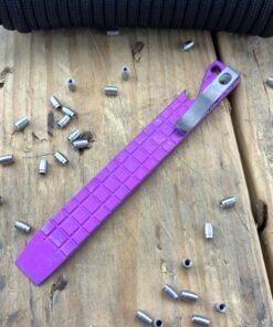 Maverick Customs 5.5" Frag Pink/Purple Anodized EDC Pry Bar Tool