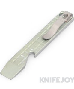 Maverick Customs 4.25" Green Frag Titanium Pocket Pry Bar/ Bottle Opener