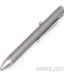 Fellhoelter Tibolt Small Dragon Scales Full Engraved Titanium Pen