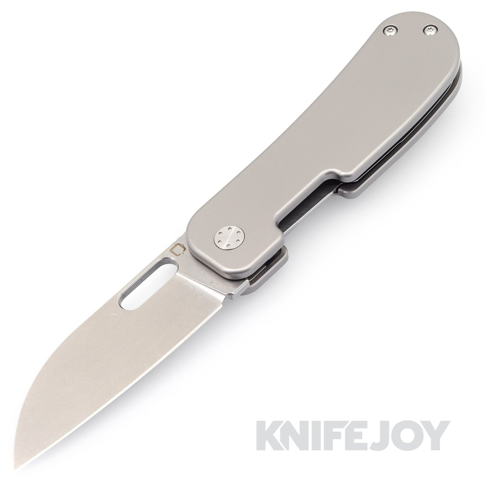Qvist Bladeworks Variant PE2 Stonewashed Blade with Bead Blasted Titanium Handles (Production Edition 2.0)