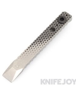 Zach Wood Custom Tools 5" Ti Clip-It Anso Special Pocket Pry Bar Honey Comb