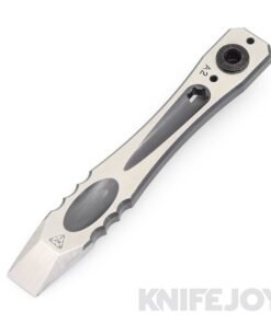 Zach Wood Custom Tools 5" A2 Clip-It Viper Pocket Pry Bar Polished