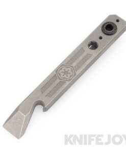 Zach Wood Custom Tools 5" Ti Clip-It PNP Pocket N Pry Dark Space Wizard