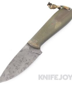 T.M. Hunt Custom Knives Magua Fixed Blade with OD Green Micarta Handles