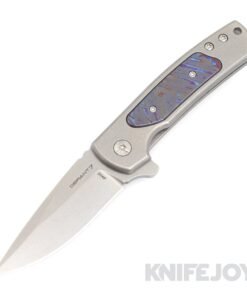 Les George Defiant 7 Servo Zircu-Ti Insert Flipper Knife