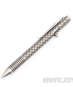 Fellhoelter/ Captain Axel Tibolt Engraved Tuxedo Black Dragon Deluxe Titanium Pen