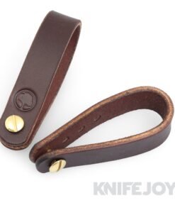 Redeemed Creations Company Scout Carry Straps Brown Leather with Brass Hardware