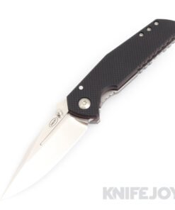 Shane Sibert Custom Knives Folder CTS-204P Blade with Black G10/ Titanium Handles