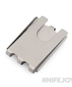 Chaves Knives Ultramar Ti Fold Stonewash Titanium Wallet and Money Clip