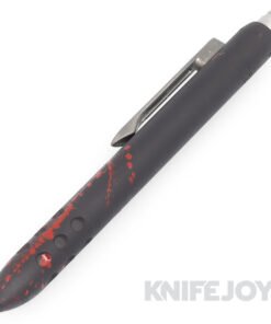 Blackside Customs BSC-P Naval Brass Body with Cerakoted with Murdered Out Camo (MOC) Pattern Click Pen