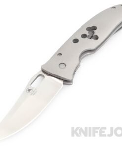 Tom Mayo Custom Knives Persian Folder CPM 154 Blade with Titanium Handles and Hardware