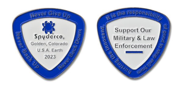 Spyderco COIN2023 SpyderCoin 2023 Challenge Coin (Military & Law Enforcement)