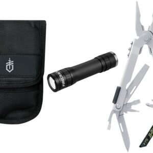 Gerber GB07570N Maintenance Kit Combo Series Multi-Tool MP600 and Woodsman Flashlight