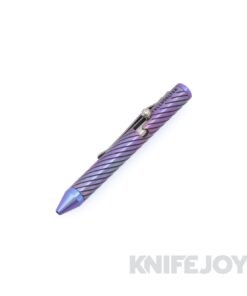 Fellhoelter TinyBolt Pen Full Twist Engraved Purple Anodized Finish