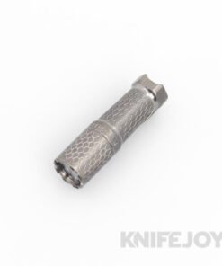 Fellhoelter FTD Torch Stonewash Dragon Engraved Titanium Flashlight
