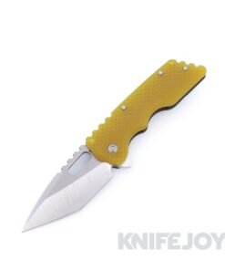Attn2Detail Mercantile Knives Mark 2 Medium Stonewash Satin Magnacut Hissatsu Rising Grind Blade Contoured Double Divot Lager G10 Handles