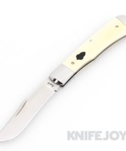 Bill Ruple Custom Knives SlipJoint Satin Blade with Micarta Scales