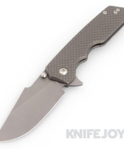 Attn2Detail Mark 3-Large Stonewashed S30V Harpoon-Rising Grind Stonewash Double Divot