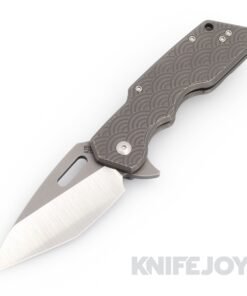 Attn2Detail Mark 1-Medium Small Batch S30V Hissatsu Rising Grind Stonewash Seigaiha Pattern