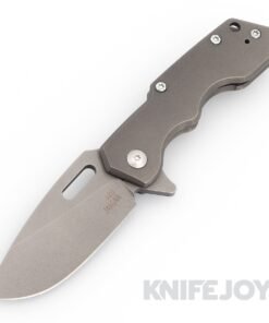 Attn2Detail Mark 1-Small Stonewashed Magnacut Drop Point-Rising Grind Contoured Stonewash