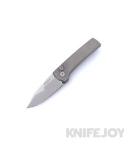 Pro-Tech x Chavez 2026 Scapegoat Custom 001 Scapegoat Compact Automatic Mike Irie Compound Ground 154CM Blade with Blasted and Stonewashed 17-4 Heat-Treated Steel Handle