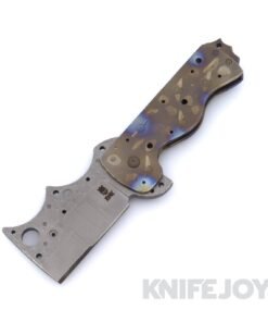 RichMade Knives Large Zombie Killer Folder A2 Blade with Titanium Handles and Standoffs