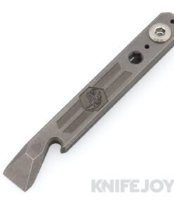 Zach Wood Custom Tools 5" Ti Clip-It PNP Pop N Pry Titanium with Custom Engraving