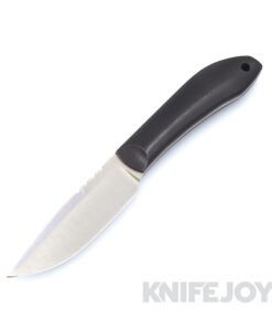 Boatright Bladeworks Custom Mudlark #009 154CM Fixed Blade with Black Linen Handles and Red Liners