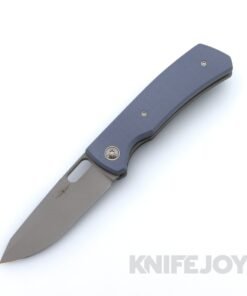 Jarosz Custom Knives Kali Titanium Liner Lock AEB-L Blade with Slate G10 Scales