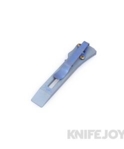 Maverick Customs Shark lock Pry Bar with 2 Tone Blue Anodized Titanium