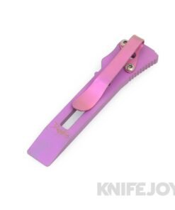 Maverick Customs Shark lock Pry Bar with Purple Anodized Titanium