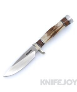 Randall Made Knives Model 26 Pathfinder Stainless Blade with Nickel Silver Single Hilt and Stag Handle