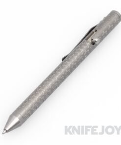 Fellhoelter Tibolt Full Size Engraved Star of David Titanium Pen