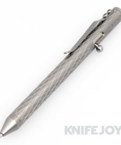 Fellhoelter Tibolt Full Size Diamond Engraved Titanium Pen