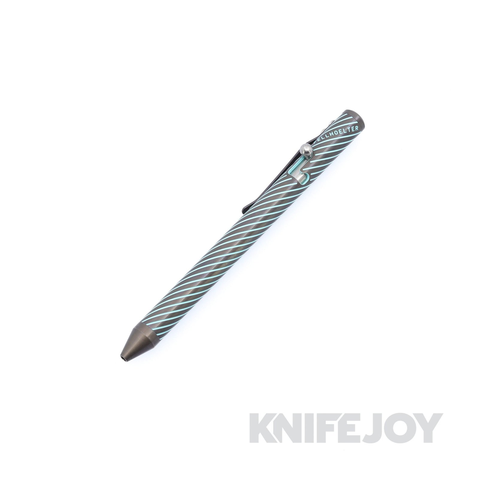 Fellhoelter / Captain Axel Tibolt Engraved Tiffany Tight Twist Bronze Pen