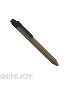 Nottingham Tactical Custom Cerakote TiButton Right Hand Single Lock Parker Full Size Straight Flute FDE and Black Cerakote