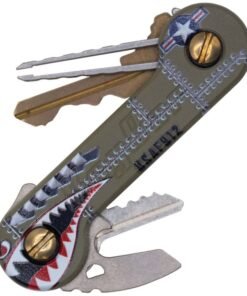 KeyBar KBR274 UV Bomber Green G10 Pocket Tool
