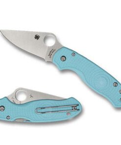 Spyderco C223PTBL Para 3 Lightweight Limited Teal FRN Satin S90V Compression Lock Folder