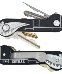 KeyBar KBR214 Bomber Black Aluminum Anodized Tool