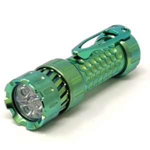 Mechforce Mechtorch GEN2 Titanium Custom Torch/Flashlight Anodized Green