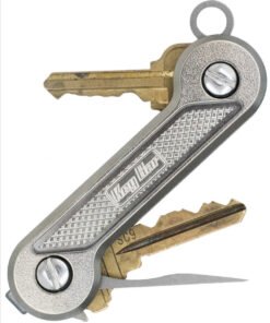 KeyBar KBR204 Titanium Crosshatch KeyBar EDC
