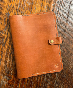 Redeemed Creations Company The Collector's Folio English Tan and Olive Leather Binder