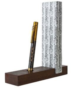 Lionsteel LSTNYFCBRS Nyala Pen Carbon Fiber Gold