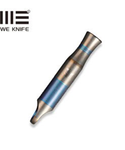We Knife Titanium Whistle With 1PC Brown Paracord A-05BP